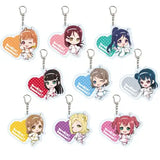 アクリルキーホルダー ラブライブ!サンシャイン!! 02 宇宙Ver.(ミニキャライラスト)(亞加力鎖匙扣)(全套9個入)※不設寄送《25年5月預定》 4582793533645