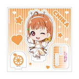 アクリルスタンドプレート ラブライブ!サンシャイン!! 01 宇宙Ver. 高海千歌(ミニキャライラスト)(亞加力立牌)※不設寄送《25年5月預定》 4582793533652