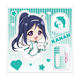 アクリルスタンドプレート ラブライブ!サンシャイン!! 03 宇宙Ver. 松浦果南(ミニキャライラスト)(亞加力立牌)※不設寄送《25年5月預定》 4582793533676