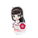 アクリルスタンドプレート ラブライブ!サンシャイン!! 04 宇宙Ver. 黒澤ダイヤ(ミニキャライラスト)(亞加力立牌)※不設寄送《25年5月預定》 4582793533683