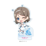 アクリルスタンドプレート ラブライブ!サンシャイン!! 05 宇宙Ver. 渡辺曜(ミニキャライラスト)(亞加力立牌)※不設寄送《25年5月預定》 4582793533690