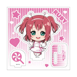 アクリルスタンドプレート ラブライブ!サンシャイン!! 09 宇宙Ver. 黒澤ルビィ(ミニキャライラスト)(亞加力立牌)※不設寄送《25年5月預定》 4582793533737