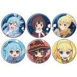 缶バッジ この素晴らしい世界に祝福を!3 06 ウィンターウェアVer.(公式&描き下ろしイラスト)(襟章)(全套6個入)※不設寄送《25年5月預定》 4582793535168