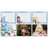 アクリルカード この素晴らしい世界に祝福を!3 01 ウィンターウェアVer.(公式&描き下ろしイラスト)(亞加力收藏卡)(全套6個入)※不設寄送《25年5月預定》 4582793535175