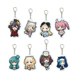 アクリルキーホルダー 魔法少女にあこがれて 03 不思議の国のアリスVer.(ミニキャライラスト)(全套8個入)※不設寄送《25年2月預定》 4582793544993