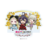 アクリルスタンドプレート 魔法少女にあこがれて 01 マジアベーゼ&レオパルト&ネロアリス(ミニキャライラスト)(亞加力立牌)※不設寄送《25年2月預定》 4582793545006