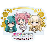 アクリルスタンドプレート 魔法少女にあこがれて 02 マジアマゼンタ&マジアアズール&マジアサルファ(ミニキャライラスト)(亞加力立牌)※不設寄送《25年2月預定》 4582793545013