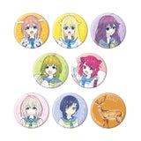 缶バッジ しかのこのこのここしたんたん 01 グラフアートスケッチイラスト(襟章)(全套8個入)※不設寄送《25年3月預定》 4582793545259