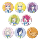 缶バッジ しかのこのこのここしたんたん 01 グラフアートスケッチイラスト(襟章)(全套8個入)※不設寄送《25年3月預定》 4582793545259