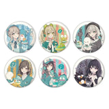 缶バッジ 赤倉×はぴだんぶい 04 コラボイラスト(襟章)(全套6個入)※不設寄送《25年4月預定》 4582793546577