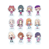 アクリルプレートバッジ 学園アイドルマスター 01 原宿系Ver.(ミニキャライラスト)(亞加力立牌)(全套12個入)※不設寄送《25年6月預定》 4582793547826