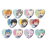 ハート型缶バッジ ラブライブ!スーパースター!! 06 スノードームVer.(ミニキャライラスト)(襟章)(全套11個入)※不設寄送《25年6月預定》 4582793551700