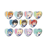 ハート型缶バッジ ラブライブ!スーパースター!! 06 スノードームVer.(ミニキャライラスト)(襟章)(全套11個入)※不設寄送《25年6月預定》 4582793551700