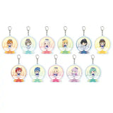 アクリルキーホルダー ラブライブ!スーパースター!! 05 スノードームVer.(ミニキャライラスト)(亞加力鎖匙扣)(全套11個入)※不設寄送《25年6月預定》 4582793551717
