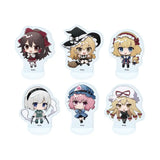 アクリルぷちスタンド 東方Project 01 病みかわいいVer.(ミニキャライラスト)(亞加力立牌)(全套6個入)※不設寄送《25年6月預定》 4582793553001