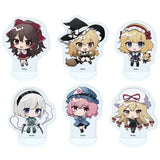 アクリルぷちスタンド 東方Project 01 病みかわいいVer.(ミニキャライラスト)(亞加力立牌)(全套6個入)※不設寄送《25年6月預定》 4582793553001