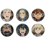 ホログラム缶バッジ(57mm) ダンジョン飯 02 場面写イラスト(襟章)(全套6個入)※不設寄送《25年5月預定》 4582793553728