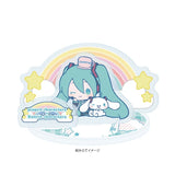 アクリルスタンドプレート ピアプロキャラクターズ×サンリオキャラクターズ 01 初音ミク×シナモロール(コラボイラスト)(亞加力立牌)※不設寄送《25年10月預定》 日版 全數$128 / ※不設寄送 / 25年8月18日