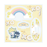 アクリルスタンドプレート ピアプロキャラクターズ×サンリオキャラクターズ 03 鏡音レン×バッドばつ丸(コラボイラスト)(亞加力立牌)※不設寄送《25年10月預定》 日版 全數$128 / ※不設寄送 / 25年8月18日