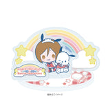 アクリルスタンドプレート ピアプロキャラクターズ×サンリオキャラクターズ 05 MEIKO×ポチャッコ(コラボイラスト)(亞加力立牌)※不設寄送《25年10月預定》 日版 全數$128 / ※不設寄送 / 25年8月18日