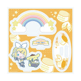 アクリルスタンドプレート ピアプロキャラクターズ×サンリオキャラクターズ 08 鏡音リン×ポムポムプリン(コラボイラスト)(亞加力立牌)※不設寄送《25年10月預定》 日版 全數$128 / ※不設寄送 / 25年8月18日
