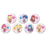 缶バッジ アイカツ! 10 スクールドレスVer.(グラフアートイラスト)(襟章)(全套7個入)※不設寄送《25年3月預定》 4582793555708