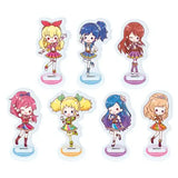 アクリルぷちスタンド アイカツ! 07 スクールドレスVer.(グラフアートイラスト)(亞加力立牌)(全套7個入)※不設寄送《25年3月預定》 4582793555722