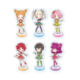 アクリルぷちスタンド アイカツ! 08 スクールドレスVer.(グラフアートイラスト)(亞加力立牌)(全套6個入)※不設寄送《25年3月預定》 4582793555739