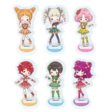 アクリルぷちスタンド アイカツ! 08 スクールドレスVer.(グラフアートイラスト)(亞加力立牌)(全套6個入)※不設寄送《25年3月預定》 4582793555739