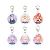 星型ナスカンアクリルキーホルダー にゃんたじあ! 01 公式イラスト(亞加力鎖匙扣)(全套6個入)※不設寄送《25年5月預定》 4582793558266