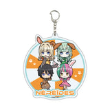 デカアクリルキーホルダー ドルフィンウェーブ 09 NereIdes ケモミミVer.(ミニキャライラスト)(亞加力鎖匙扣)※不設寄送《25年6月預定》 4582793561082