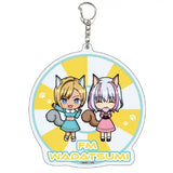 デカアクリルキーホルダー ドルフィンウェーブ 11 FMワダツミ ケモミミVer.(ミニキャライラスト)(亞加力鎖匙扣)※不設寄送《25年6月預定》 4582793561105