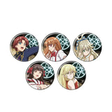 缶バッジ 没落予定の貴族だけど、暇だったから魔法を極めてみた 01 公式イラスト(襟章)(全套5個入)※不設寄送《25年5月預定》 4582793562973