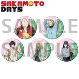 ホログラム缶バッジ(57mm) SAKAMOTO DAYS 03 春私服Ver.(描き下ろしイラスト)(襟章)(全套5個入)※不設寄送《25年7月預定》 4582793563901