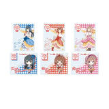 アクリルカード 学園アイドルマスター 03 クレープ風ドレスVer.(描き下ろし&ミニキャライラスト)(亞加力收藏卡)(全套6個入)※不設寄送《25年6月預定》 4582793565035