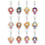 アクリルキーホルダー 学園アイドルマスター 03 クレープ風ドレスVer.(ミニキャライラスト)(亞加力鎖匙扣)(全套12個入)※不設寄送《25年6月預定》 4582793565080