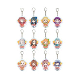 アクリルキーホルダー 学園アイドルマスター 03 クレープ風ドレスVer.(ミニキャライラスト)(亞加力鎖匙扣)(全套12個入)※不設寄送《25年6月預定》 4582793565080