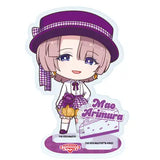 アクリルスタンドプレート 学園アイドルマスター 04 有村麻央 クレープ風ドレスVer.(ミニキャライラスト)(亞加力立牌)※不設寄送《25年6月預定》 4582793565165