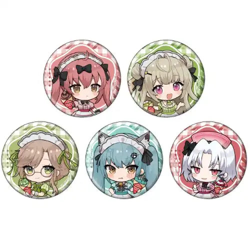 缶バッジ 勝利の女神:NIKKE 02 ミニキャライラスト(襟章)(全套5個入)※不設寄送《25年6月預定》 4582793565981