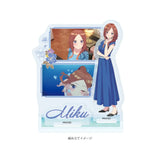 アクリルスタンドプレート 五等分の花嫁* 03 三玖(公式イラスト)(亞加力立牌)※不設寄送《25年5月預定》 4582793567879