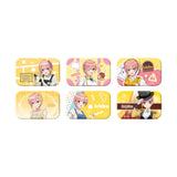 スクエア缶バッジ 五等分の花嫁∽ 02 一花Ver.(公式イラスト)(襟章)(全套6個入)※不設寄送《25年5月預定》 4582793568067