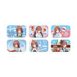 スクエア缶バッジ 五等分の花嫁∽ 04 三玖Ver.(公式イラスト)(襟章)(全套6個入)※不設寄送《25年5月預定》 4582793568081