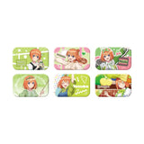 スクエア缶バッジ 五等分の花嫁∽ 05 四葉Ver.(公式イラスト)(襟章)(全套6個入)※不設寄送《25年5月預定》 4582793568098
