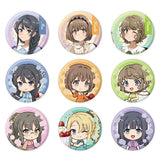 缶バッジ 青春ブタ野郎はランドセルガールの夢を見ない 02 お茶会Ver.(描き下ろし&描き起こしイラスト)(襟章)(全套9個入)※不設寄送《25年8月預定》 日版 全數$358 / ※不設寄送 / 25年6月9日
