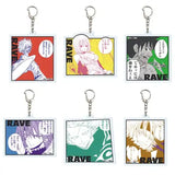アクリルキーホルダー RAVE 01 公式イラスト(亞加力鎖匙扣)(全套6個入)※不設寄送《25年6月預定》 4582793582117