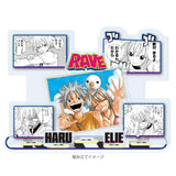 アクリルジオラマ RAVE 01 ハル・グローリー&エリー(公式イラスト)(亞加力立牌)※不設寄送《25年6月預定》 4582793582179