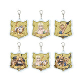 アクリルキーホルダー Sランクモンスターの《ベヒーモス》だけど、猫と間違われてエルフ娘の騎士(ペット)として暮らしてます 01 公式イラスト(亞加力鎖匙扣)(全套6個入)※不設寄送《25年5月預定》 4582793582452