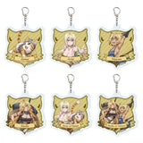 アクリルキーホルダー Sランクモンスターの《ベヒーモス》だけど、猫と間違われてエルフ娘の騎士(ペット)として暮らしてます 01 公式イラスト(亞加力鎖匙扣)(全套6個入)※不設寄送《25年5月預定》 4582793582452