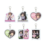 アクリルキーホルダー 刀使ノ巫女 01 描き下ろしイラスト(亞加力鎖匙扣)(全套6個入)※不設寄送《25年7月預定》 4582793584043