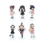 アクリルぷちスタンド 刀使ノ巫女 01 集合デザインA(POP Artイラスト)(亞加力立牌)(全套6個入)※不設寄送《25年7月預定》 4582793584142